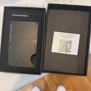 Murad Black Money Clip Wallet